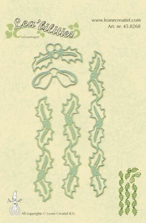 Snijmal - Leane Creatief - Border/Corner Holly - 45.8268