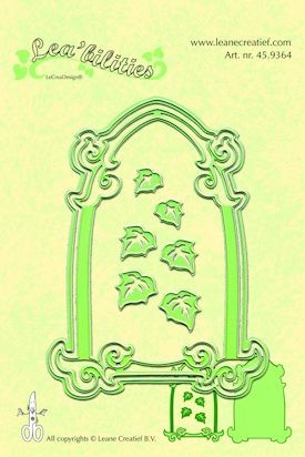 Snijmal - Leane Creatief - Arch & Leaves - 45.9364