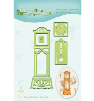 Snijmal - Leane Creatief - Grandfather Clock - 45.2748