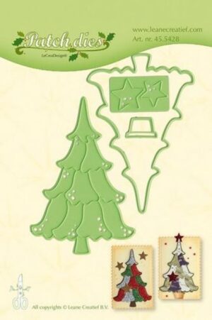 Snijmal - Leane Creatief - Patch Die Christmas Tree - 45.5428