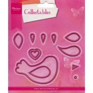 Snijmal - Marianne Design - Collectables: Vogel - COL1301