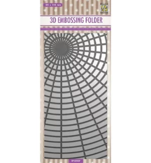 Snijmal - Nellie Snellen - 3D Embossing Folder: Sunshine - EF3D037