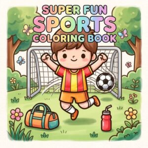 Findit Color - Coloring Book - Super Fun Sports
