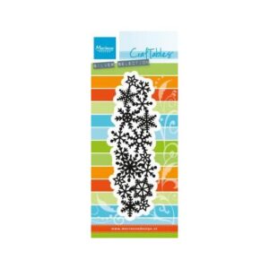 Snijmal - Marianne Design - Craftables: Ice Crystals Border - CR1346
