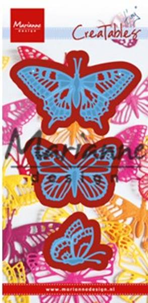 Snijmal - Marianne Design - Creatables: Tiny's Butterflies - LR0509