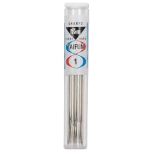 Prym Lange Naainaalden met zilverkleurig oog “Taifun”, nr. 1 (1,00 x 48 mm)