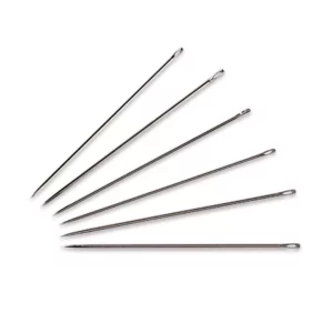 Prym Lange Naainaalden met zilverkleurig oog “Taifun”, nr. 5 (0,80 x 40 mm)