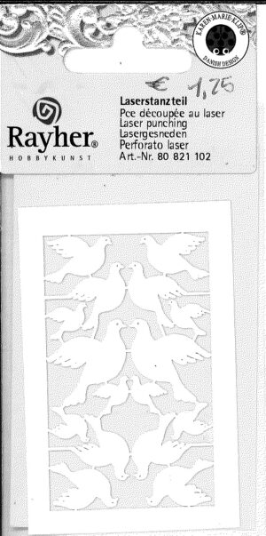 Snijmal - Rayher - Witte Duiven - 80 821 102