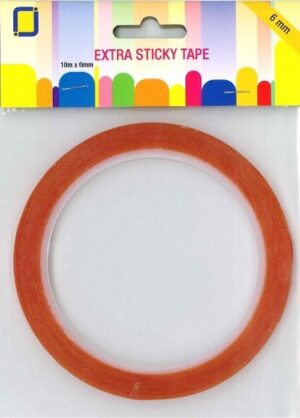 JeJe Extra Sticky Tape (10 m x 6 mm)