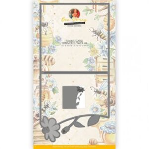 Snijmal - Yvonne Creations - Frame Card: Summer Flower 4K - CDCD10148