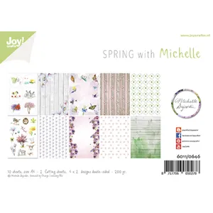 Joy! Crafts A4 Papierset Spring with Michelle