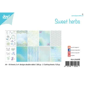 Joy! Crafts A4 Papierset Sweet Herbs