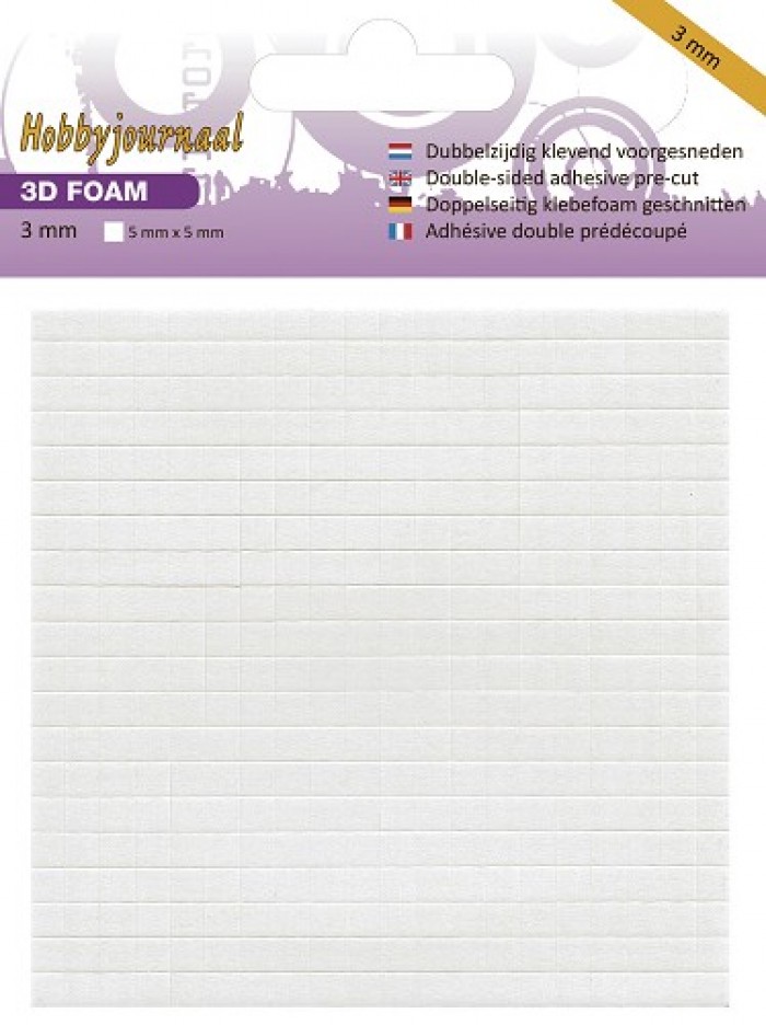 Hobbyjournaal 3D Foam Blokjes
