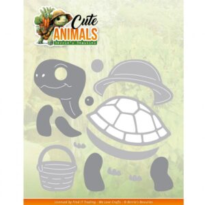 Snijmal - Berrie's Beauties - Cute Animals: Turtle - BBD10104
