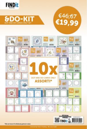 &DO-Kit: 10x Dot & Do Cards Only Assorti (DOK10017)