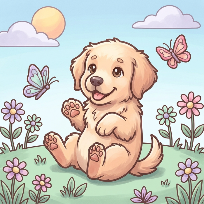 We Love Crafts - Cozy Colouring & Do: Buddy The Puppy - Afbeelding 4