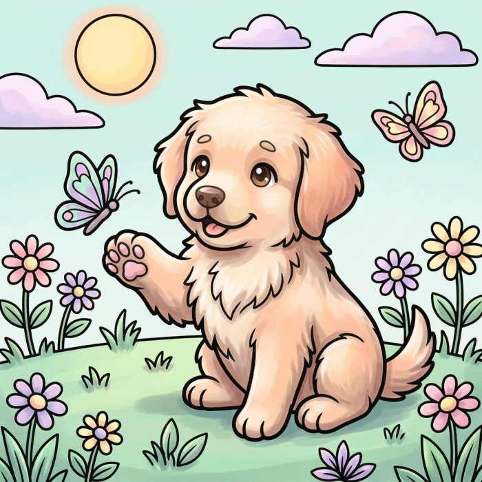 We Love Crafts - Cozy Colouring & Do: Buddy The Puppy - Afbeelding 3