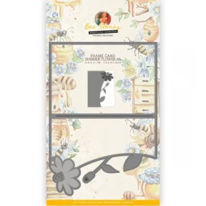 Snijmal - Yvonne Creations - Frame Card: Summer Flower A5 - CDCD10149
