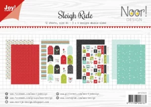Joy! Crafts A4 Papierset Sleigh Ride
