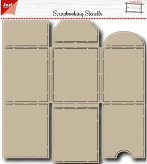 Snijmal - Joy! Crafts - Scrapbooking Stencils: Mini-Albums - 6002/0827