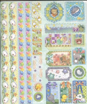 Stickers - Joy! Crafts - Sparkling Embossed Stickers - 6013/0020