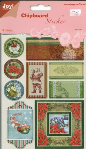 Stickers - Joy! Crafts - Chipboard Sticker: Santa Claus 1 - 6013/1463