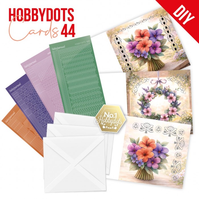 Hobbydots Cards Nr. 44 Sunny Garden Friends