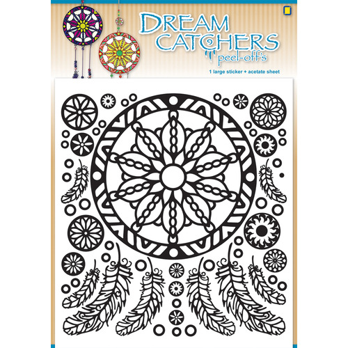 Stickers - JeJe - Dream Catchers Peel-Offs: Turquoise - 3.9366