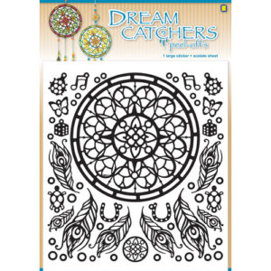Stickers - JeJe - Dream Catchers Peel-Offs: Mirror Zwart - 3.9367