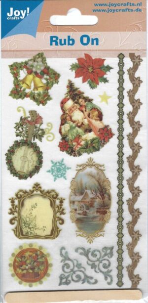 Stickers - Joy! Crafts - Rub On - 6013/1524