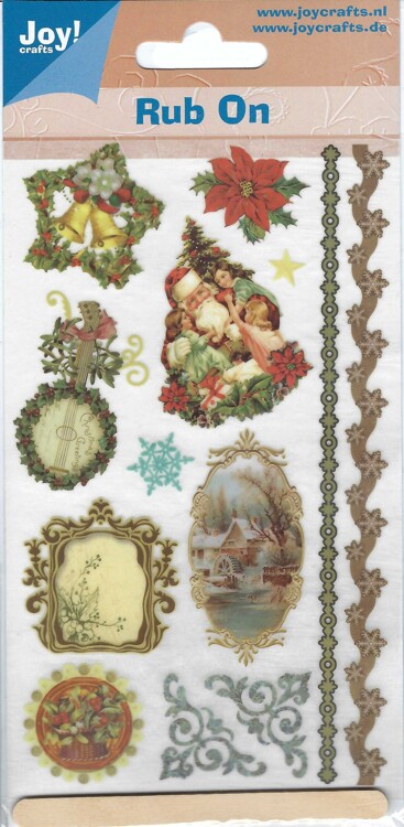 Stickers - Joy! Crafts - Rub On - 6013/1524