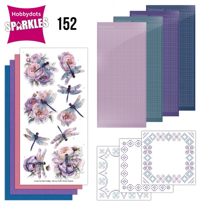 Hobbydots Sparkles Nr. 152 Dragonflies