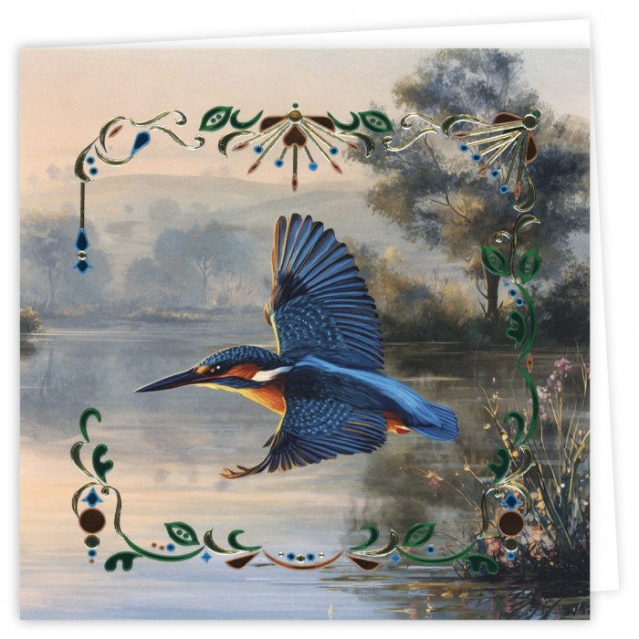 Hobbydots Cards Nr. 45 Kingfisher - Afbeelding 2