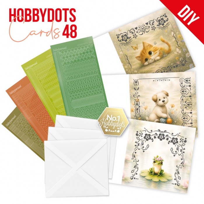 Hobbydots Cards Nr. 48 Summer Friends
