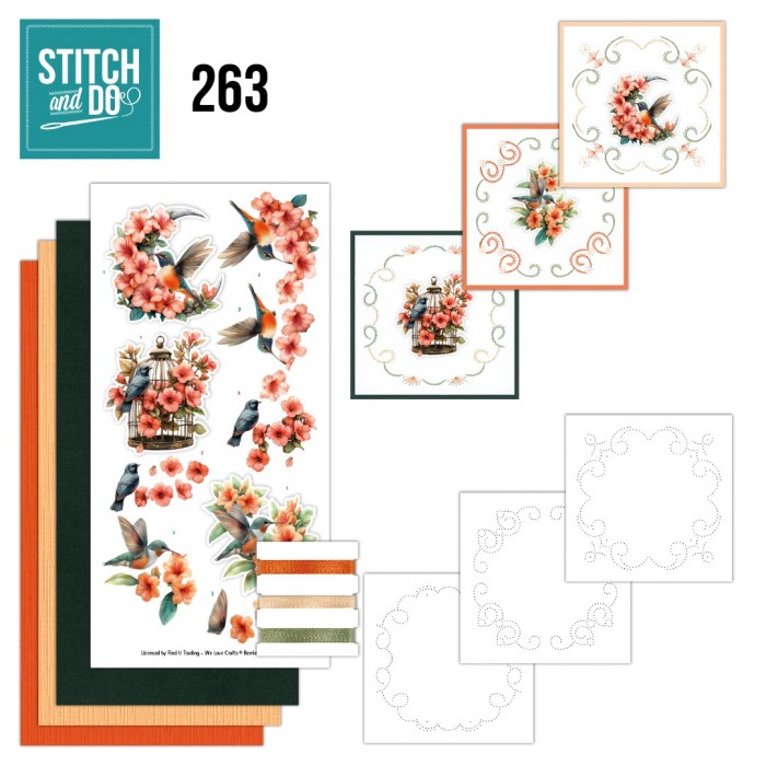 Stitch and Do Nr. 263 Blooming Harmony