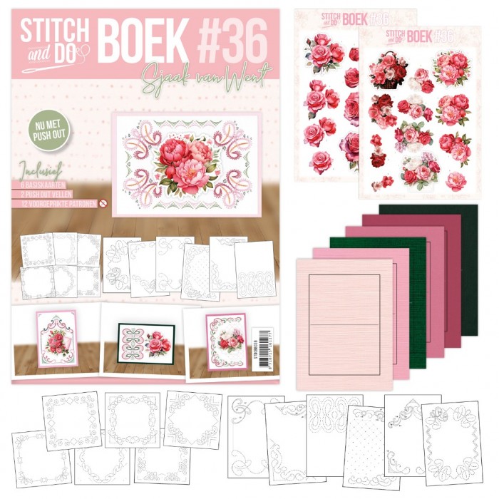 Stitch and Do Boek Nr. 36 Roses