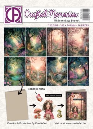 Crafted Memories Paper Pad - Whispering Forest