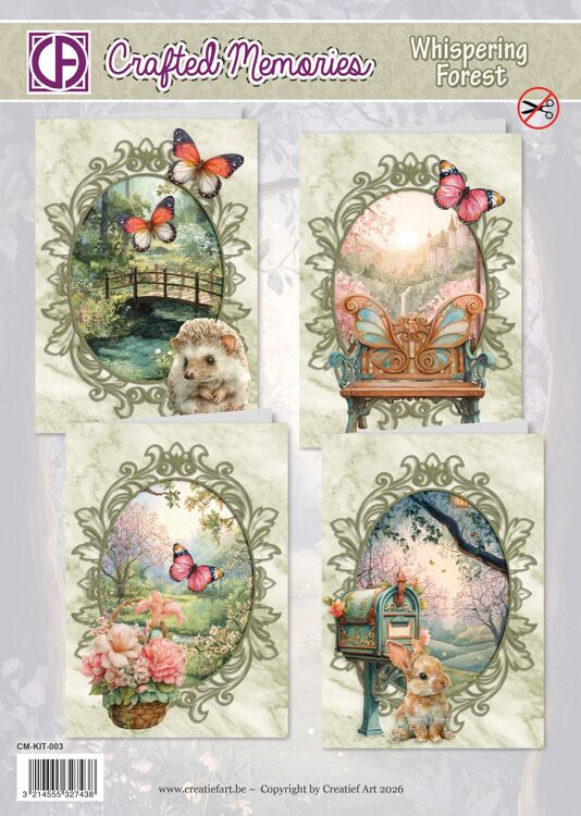 Crafted Memories Kaartenpakket - Whispering Forest