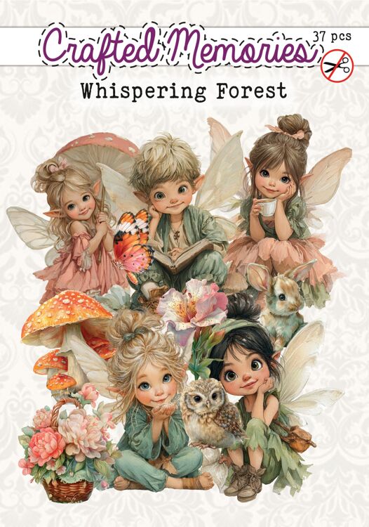 Crafted Memories Die Cuts - Whispering Forest (37 pcs)